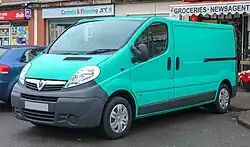 Facelift Vauxhall Vivaro (2012)