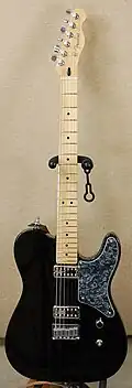2013 Fender Telecaster Cabronita with Fidelitron pickups, made in Mexico. Stock except for pickguard (original was white) and bridge.