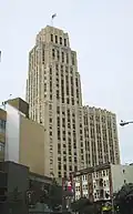The building from the southeast