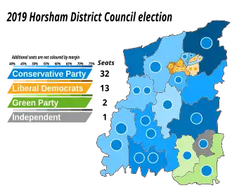 2019 results map