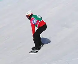 Gao Dali at Team Ski-Snowboard Cross