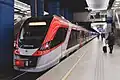 ŁKA Newag Impuls II at Warszawa Centralna station