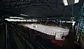 Inside the Wellblechpalast in 2022.