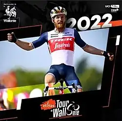 Event poster with previous winner Quinn Simmons