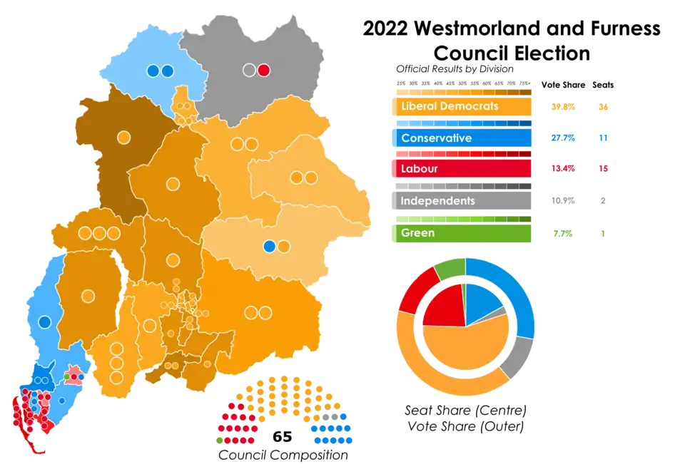 2022 results map