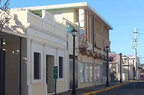 Buildings in Santa Isabel barrio-pueblo