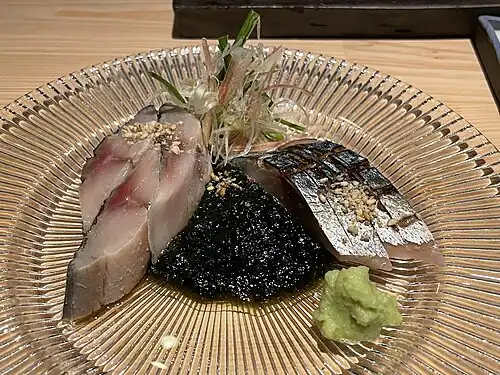 mackerel dish
