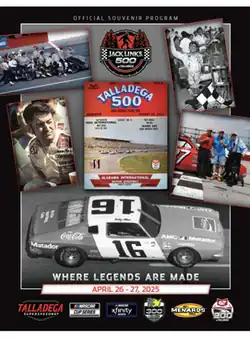 2025 Jack Link's 500 official program