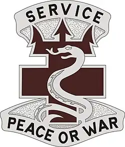 Distinctive Unit Insignia, 213th Medical Brigade