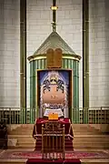 Ark of the Grande synagogue de la Paix, constructed in the 1950s