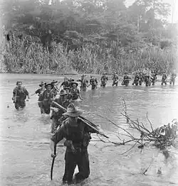 Image 32Australian soldiers in New Britain in 1945 (AWM 092342). (from History of the Australian Army)