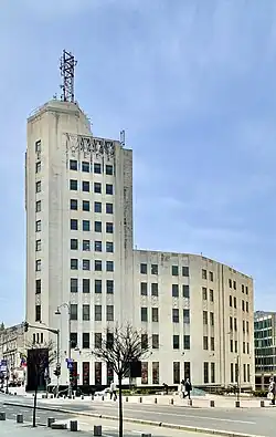 The Telephones Company Building, an example of the Art Deco style