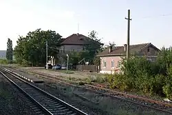 Bălănoaia train station in Cetatea