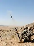 Handheld configuration in Afghanistan, 2010.