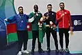 Men Kumite 84 kg Medal Ceremony