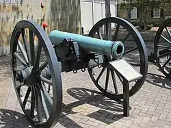 6-pounder smoothbore cannon