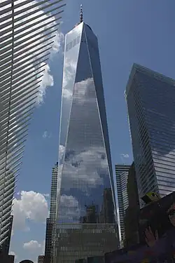 Image 8One World Trade Center is now the city's tallest building, opening in 2014 it alongside the new World Trade Center complex replaced the original complex destroyed on September 11 2001. (from History of New York City (1978–present))