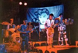 Concert by the alternative rock band Aristóteles de Ananias Jr.