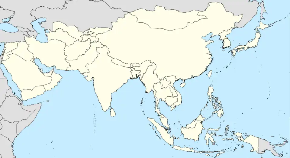 2004 AFC Champions League is located in AFC pre 2006