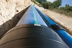 AGRULINE Sureline Trinkwasserrohr mit Schutzmantel.