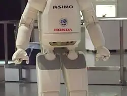 Ground sensors and front ultrasonic sensor, located at the lower torso