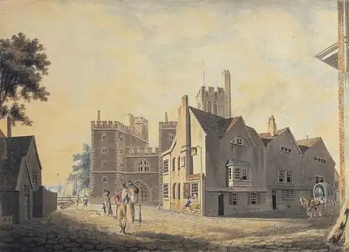Lambeth Palace by J. M. W. Turner, 1790