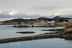 A view from Meløya with Andørja in the background