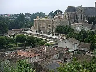 The royal abbey of Our Lady, in Celles-sur-Belle