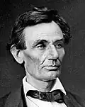Alexander Hesler photographed Lincoln in 1860.