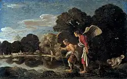The "small Tobias", Tobias and the Angel, 1607/8, Frankfurt