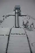 Adam Małysz jumps