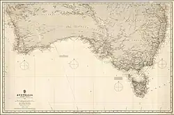 Southern Australia, generally defined as latitude 26 degrees and below
