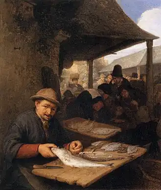 Adriaen van Ostade: The Fish Market