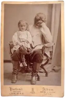 Fedor with his father
