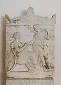 Funerary relief, 5th century BC.