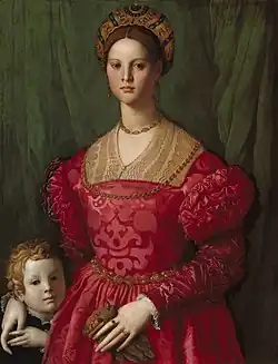 A Portrait of an Unknown Woman and Boy, c. 1540, National Gallery of Art, Washington