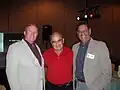 2006 Disney Legend awards, Ahmad, next to Marty Sklar, then vice chairman and principal creative executive of the Disney company, and Glen Durflinger
