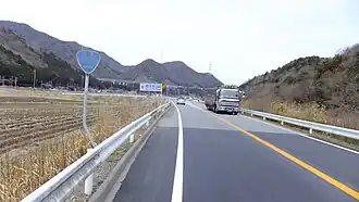 Aimoto Sandacity Hyogopref Route 176 sign.JPG