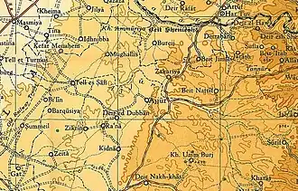 Az-Zakariyya 1945 1:250,000