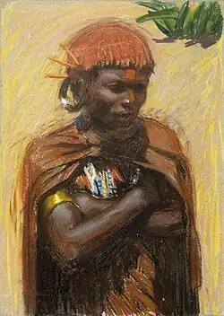 Portrait of Kenosua, 1909–1910,
