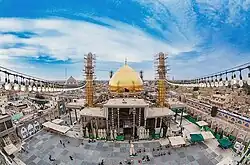 Al `Askarī Mosque, Mosoleum of: *Tenth, Twelver Shī`a Imām, `Alī an-Naqī *Eleventh, Twelver Shī`a Imām, Hasan al-`Askarī *Hakimah Khātūn *Narjis Khātūn (Sāmarrā')