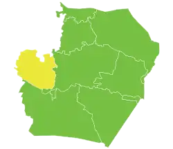 Al-Jarniyah Subdistrict within Raqqa Governorate
