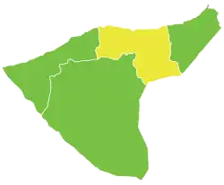 Qamishli District in Syria