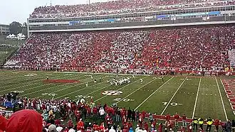 Arkansas v Alabama game in 2014