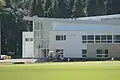 Training centre during finishing stages of construction