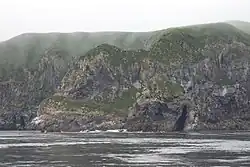 Closeup of Chagulak Island