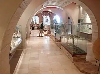 Inside the Archaeological Museum of Butrint