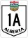 Highway 1A marker