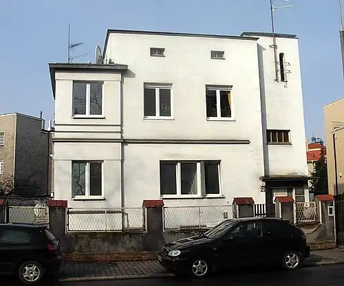 Villa at 21 Ossoliński Alley (1932–1933).