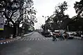 Alipore Road and AJC Bose Road crossing